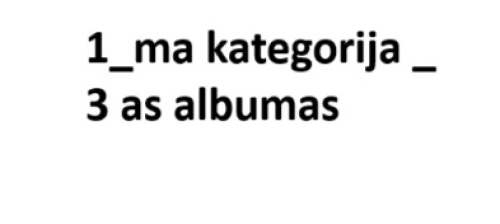 3albumas