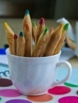 Pasidaryk pats: sausainiai „Spalvoti pieštukai“